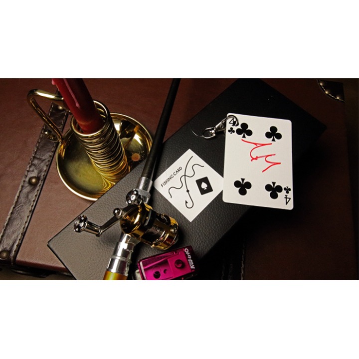FISHING CARD (Gimmicks and Online Instructions) by Aboutmagic