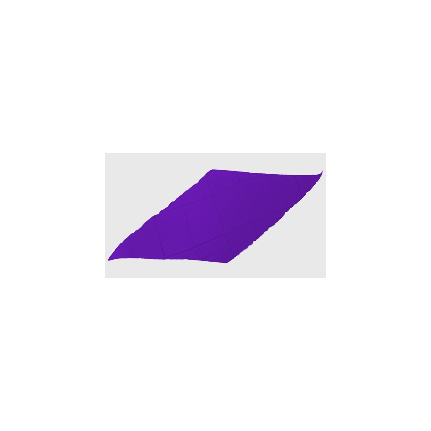 Diamond Cut Silk 18 inch (Purple) by Magic by Gosh