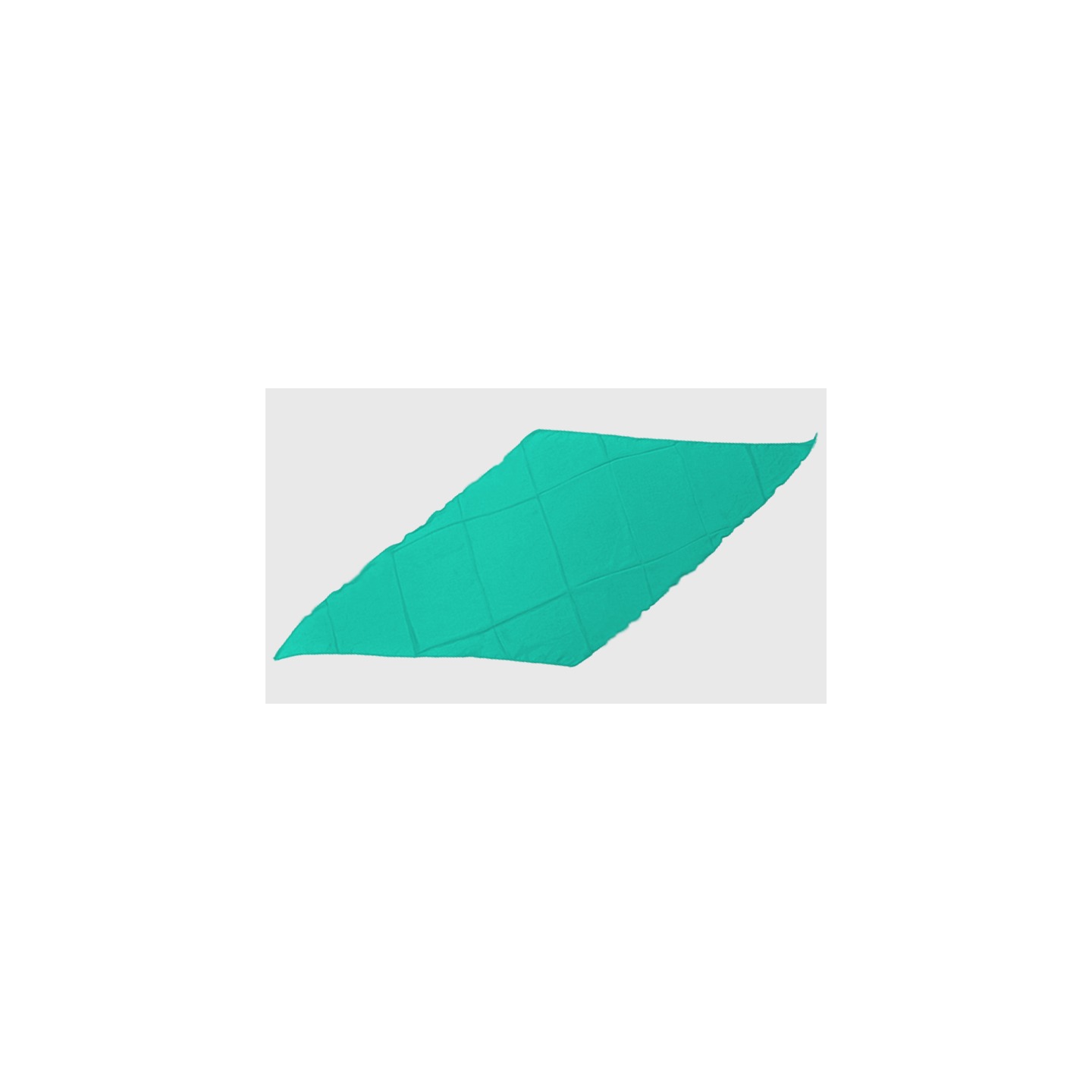 Diamond Cut Silk 18 inch (Turquoise) by Magic By Gosh