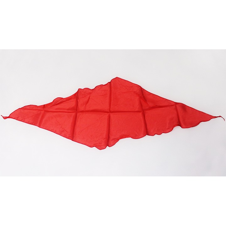 Diamond Cut Silk 18 inch (Red) by Magic by Gosh