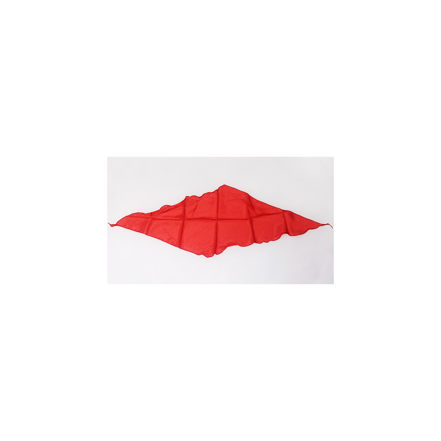Diamond Cut Silk 18 inch (Red) by Magic by Gosh