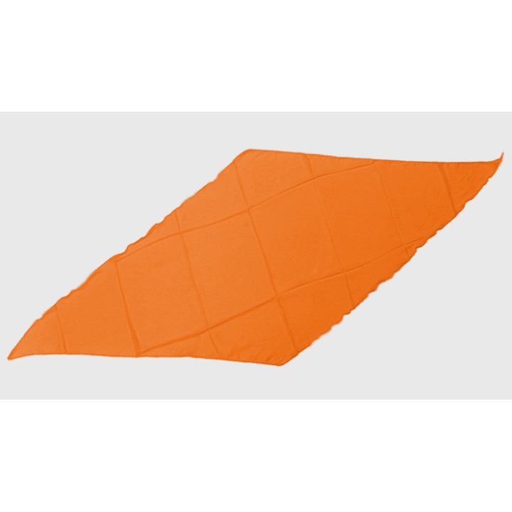 Diamond Cut Silk 18 inch (Orange) by Magic By Gosh