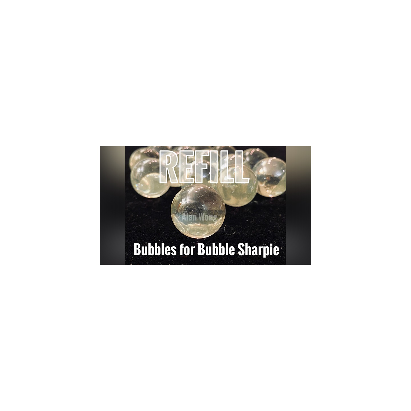 Bubble Sharpie Set Refill by Alan Wong