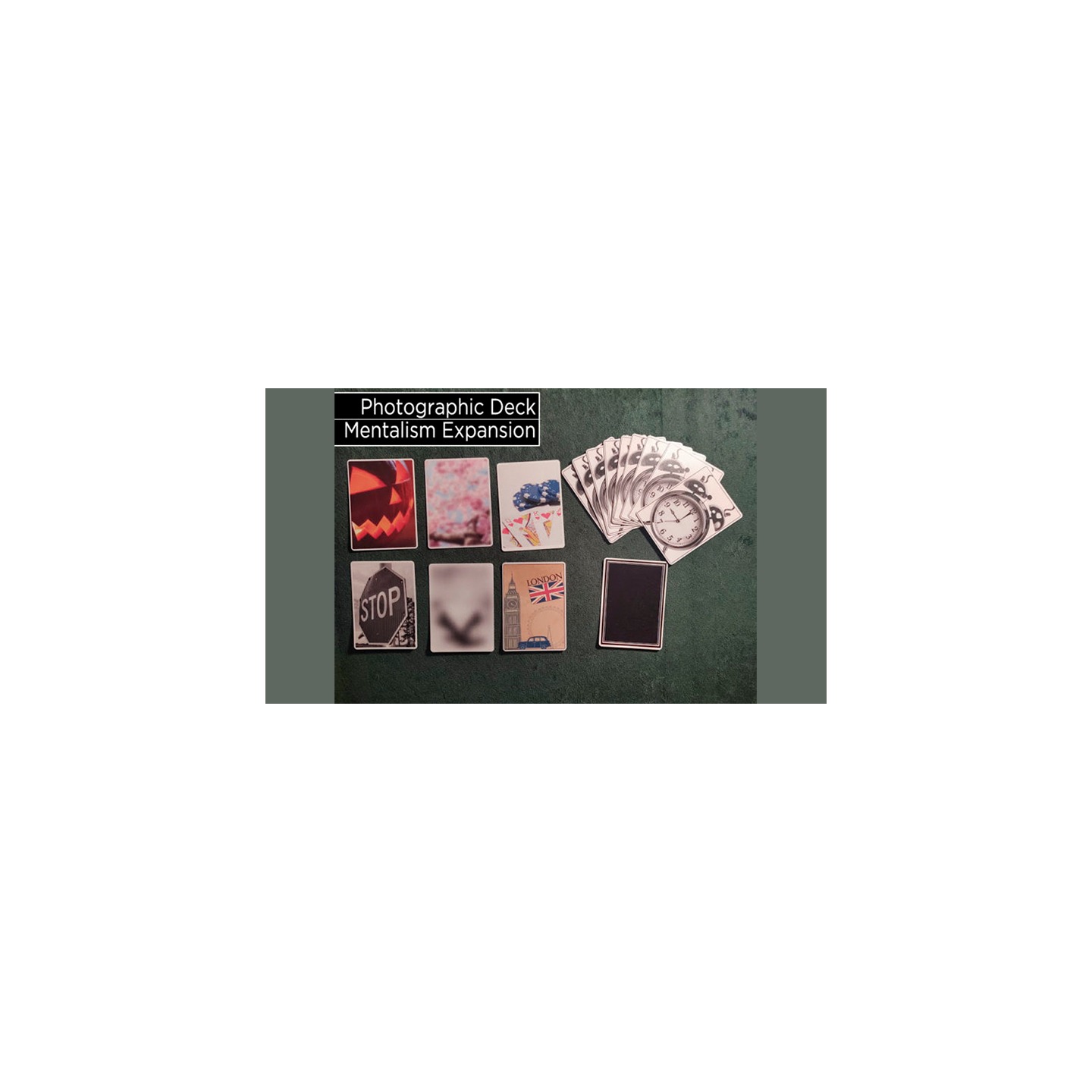Photographic Deck Project Set (Gimmicks and Online Instructions) by Patrick Redford