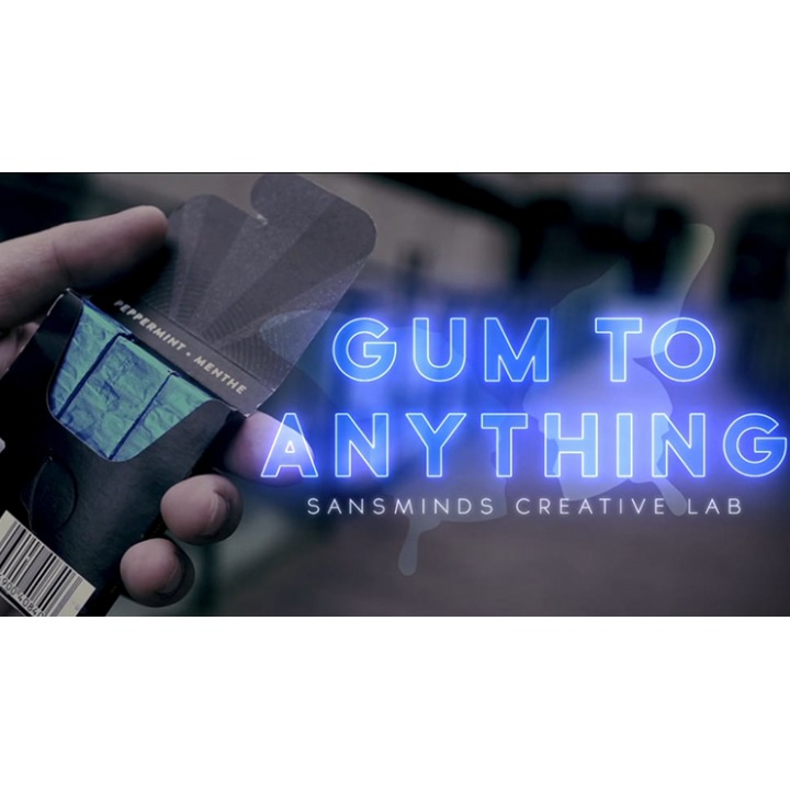Gum to Anything (Gimmicks and Online Instructions) by Sansminds Magic