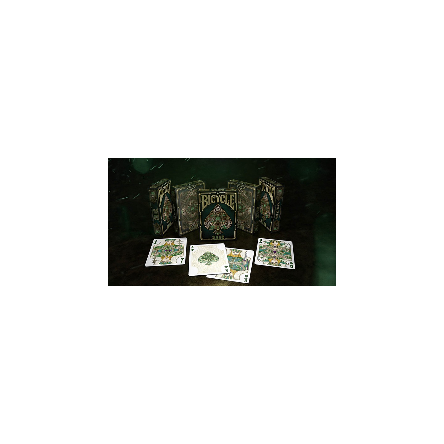 Bicycle Jade Playing Cards by Gambler's Warehouse