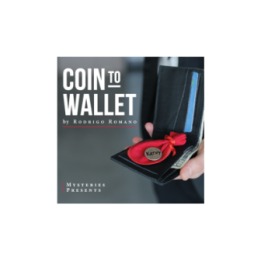 Coin to Wallet (Gimmicks and Online Instructions) by Rodrigo Romano and Mysteries