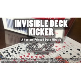 Invisible Deck Kicker (Gimmicks and Online Instructions) by David Penn