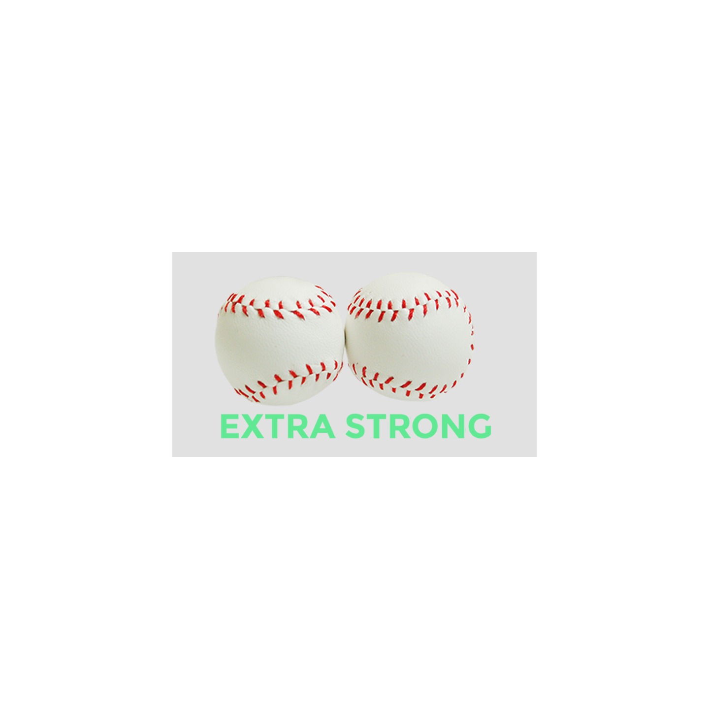 Strong Chop Cup Balls White Leather (Set of 2) by Leo Smetsers
