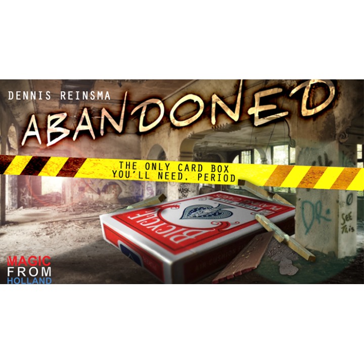 Abandoned RED (Gimmicks and Online Instructions) by Dennis Reinsma & Peter Eggink