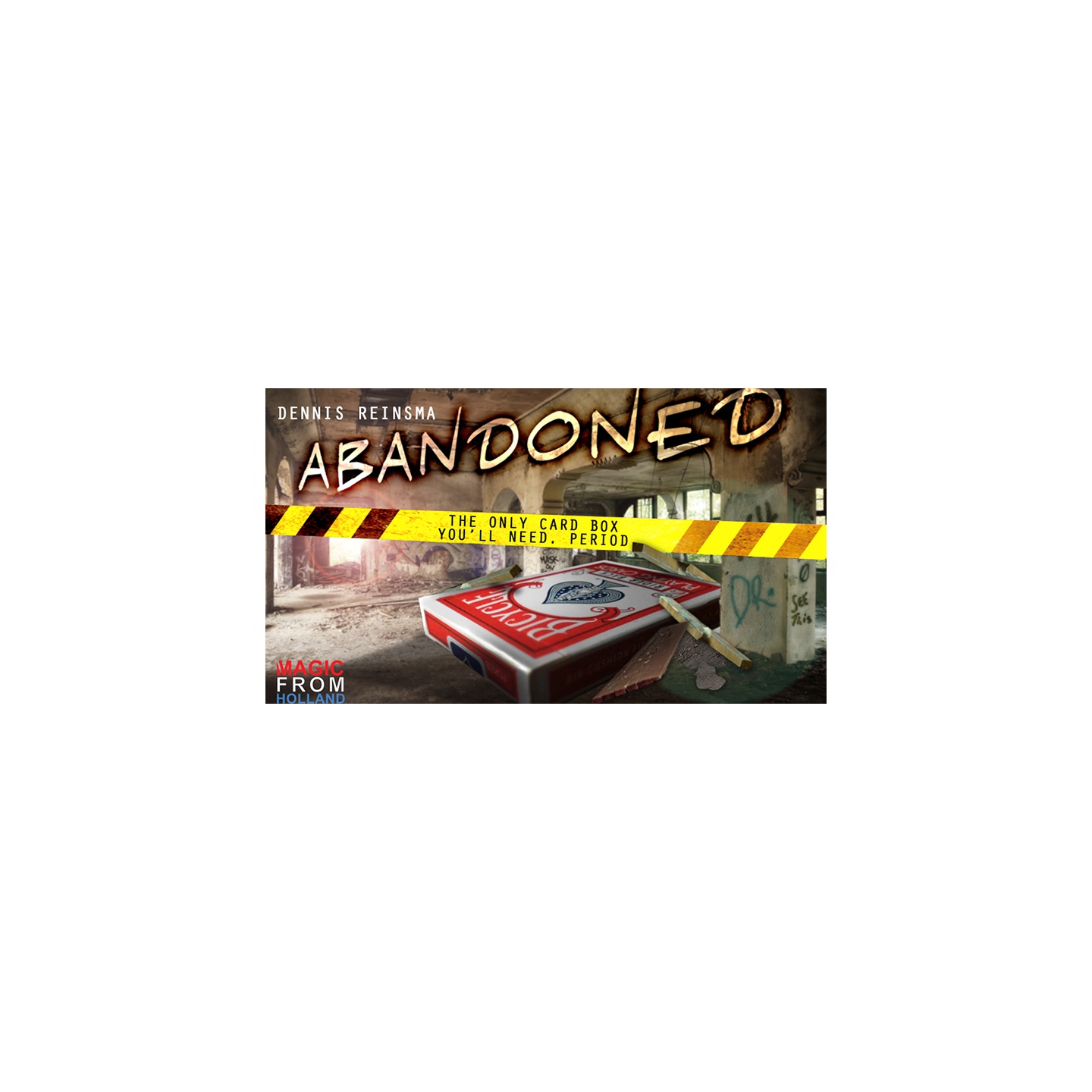 Abandoned RED (Gimmicks and Online Instructions) by Dennis Reinsma & Peter Eggink