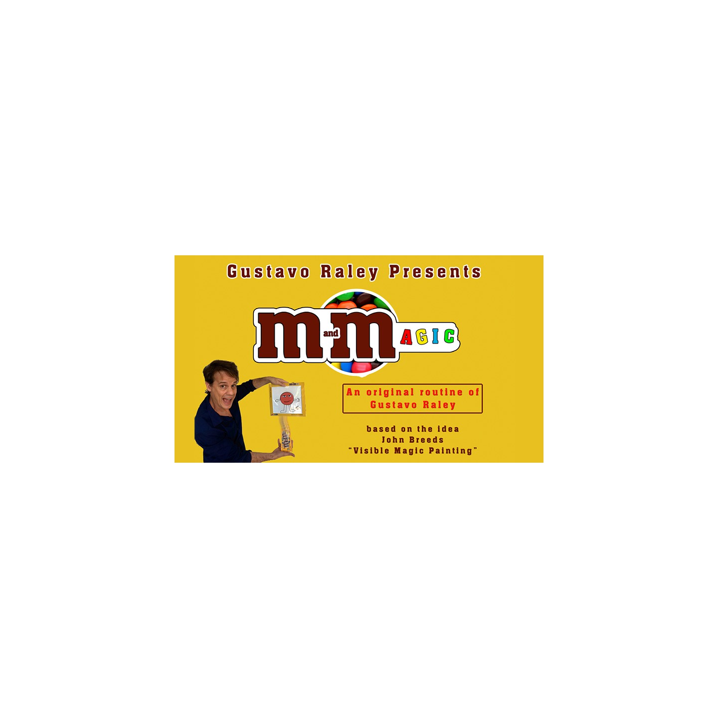 M and Magic (Gimmicks and Online Instructions) by Gustavo Raley