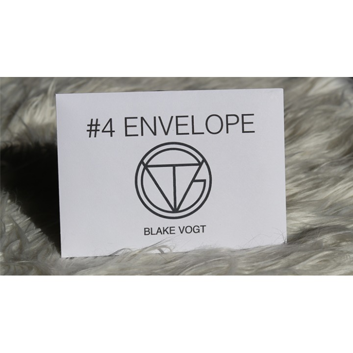Number 4 Envelope (Gimmicks and Online Instructions) by Blake Vogt