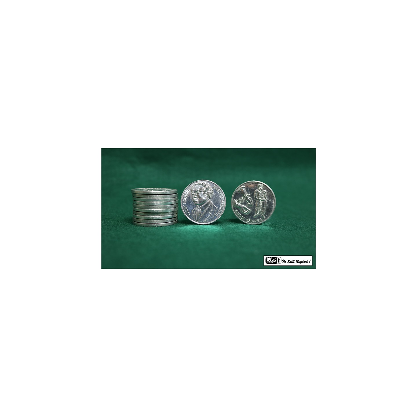 Houdini Palming Coins (12 pieces) by Mr. Magic