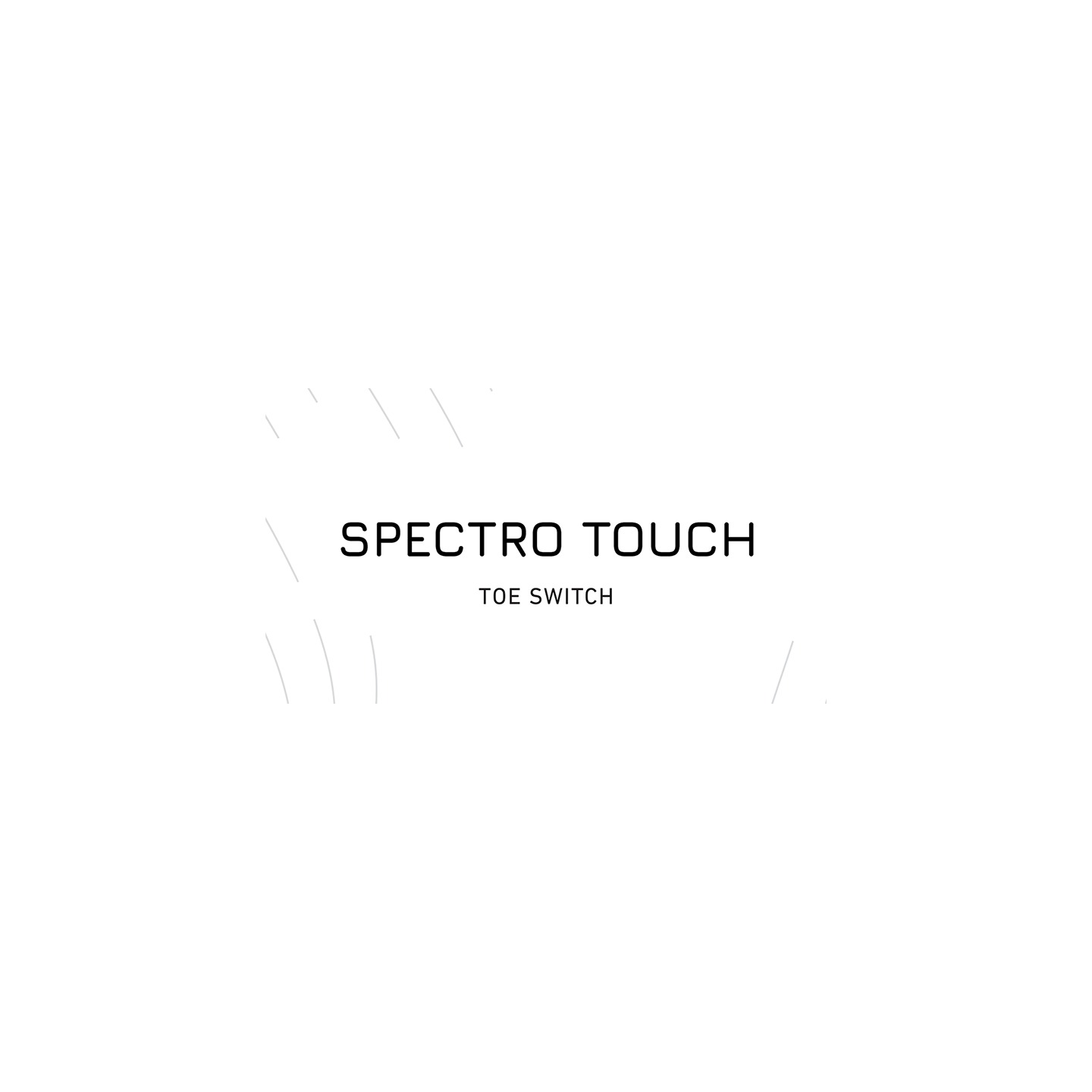 Spectro Touch Toe Switch by Joao Miranda and Pierre Velarde
