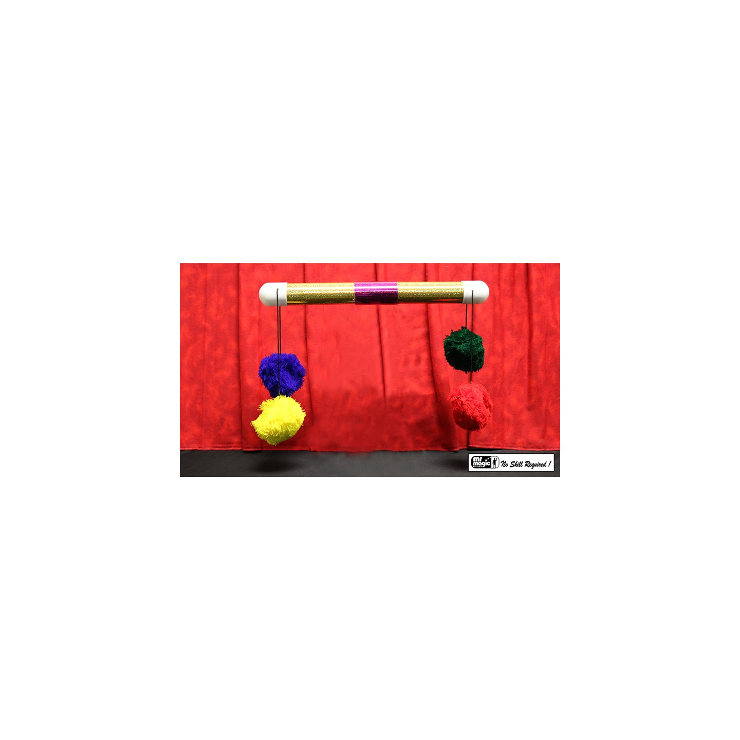 Super Pom Pom Stick (Glitter) by Mr. Magic