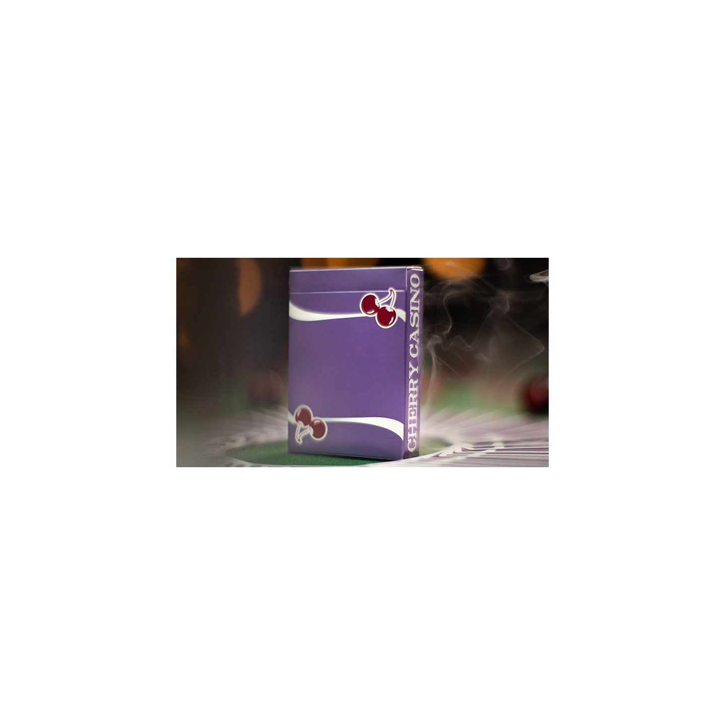 Cherry Casino (Desert Inn Purple) Playing Cards by Pure Imagination Projects