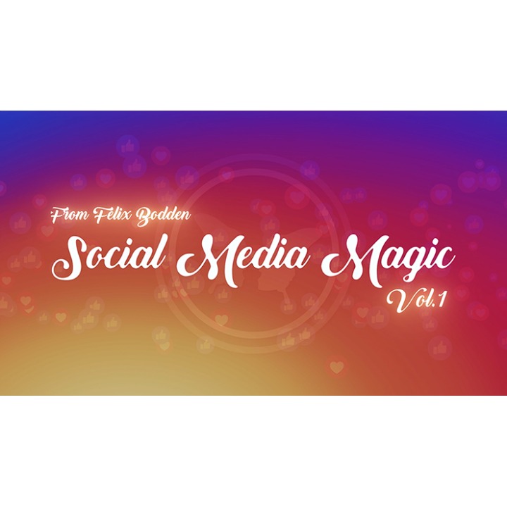 Social Media Magic Volume 1 (DVD and Gimmicks) by Felix Bodden - DVD