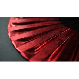 Appearing SnowStorming Fan V2 (Liquid Red) by Victor Voitko (Gimmick and Online Instructions)
