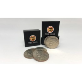 Perfect Shell Coin Set Eisenhower Dollar (Shell and 4 Coins D0202) by Tango Magic