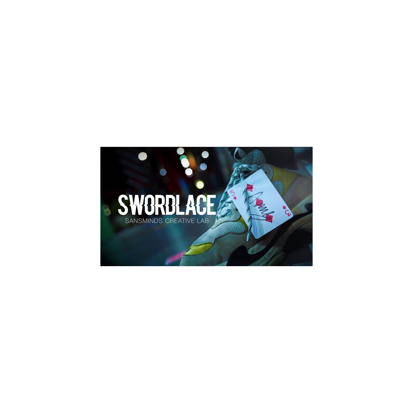 Pro Series: Swordlace Black (DVD and Gimmick) by SansMinds Creative Lab - DVD