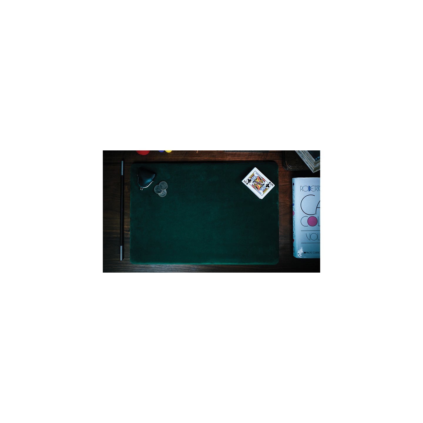Suede Leather Large Pad (Green) by TCC