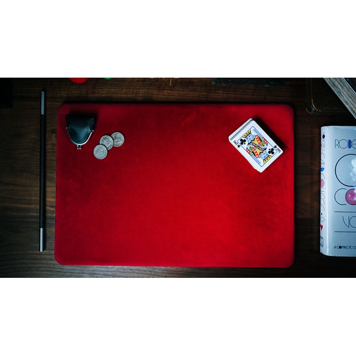Suede Leather Large Pad (Red) by TCC