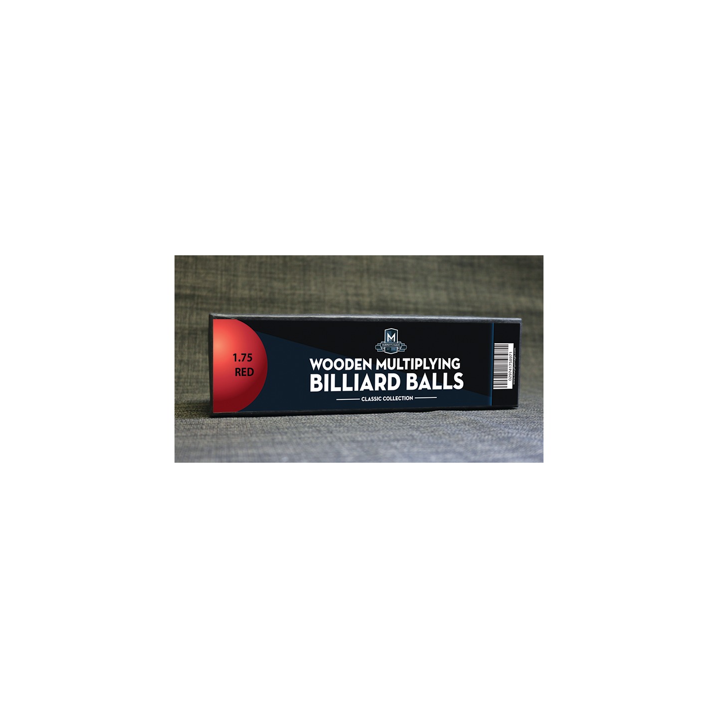 Wooden Billiard Balls (1.75" Red) by Classic Collections