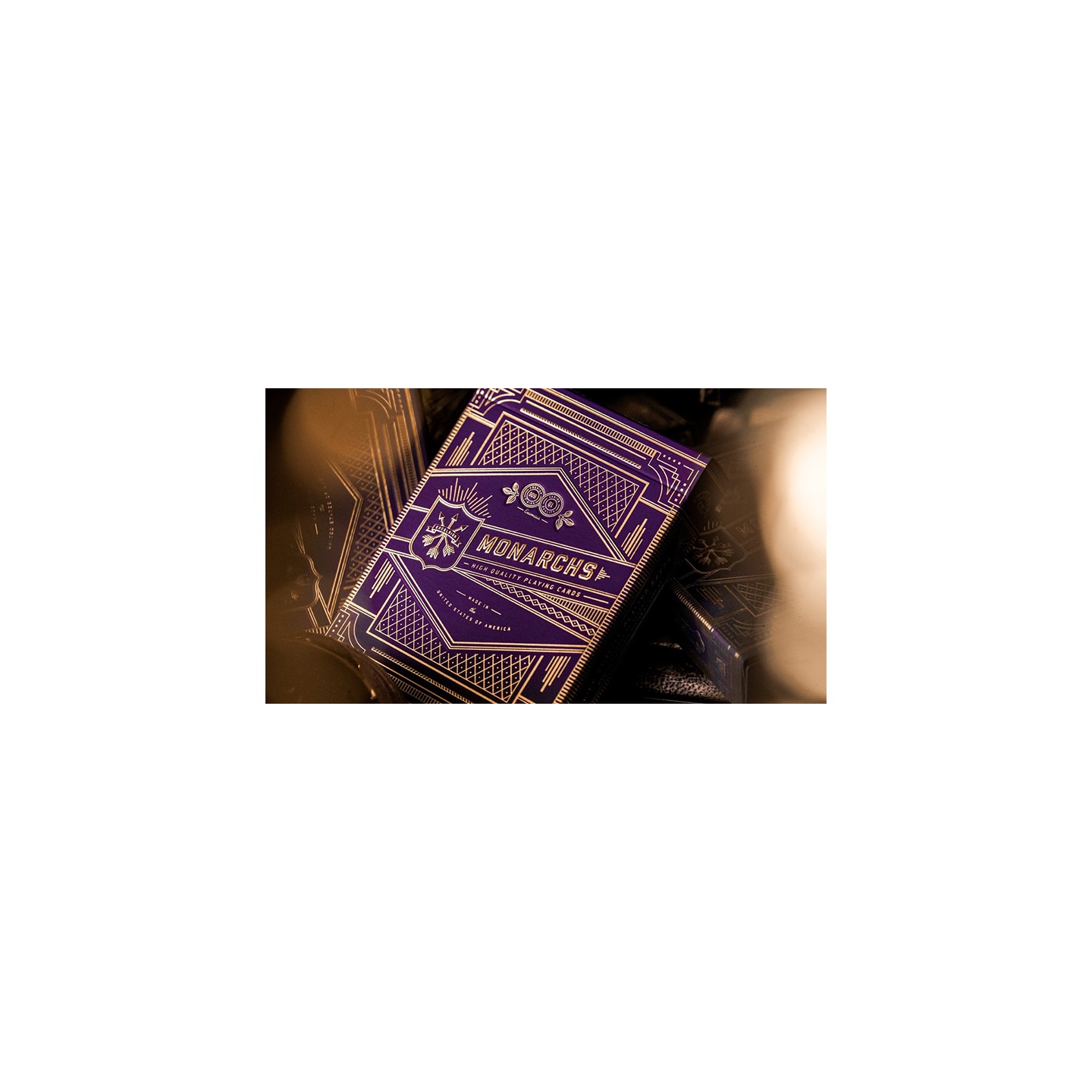 Monarch Royal Edition (Purple) Playing Cards by theory11