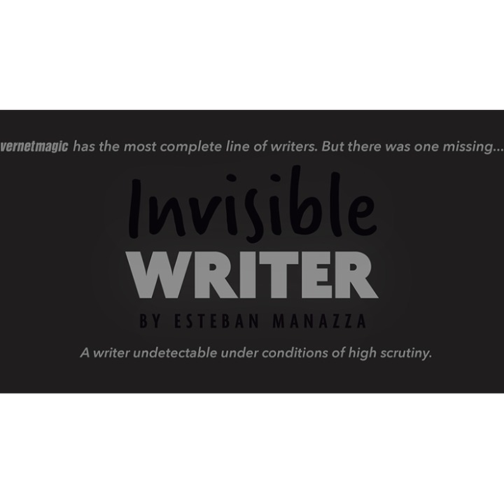 Invisible Writer (Grease Lead) by Vernet