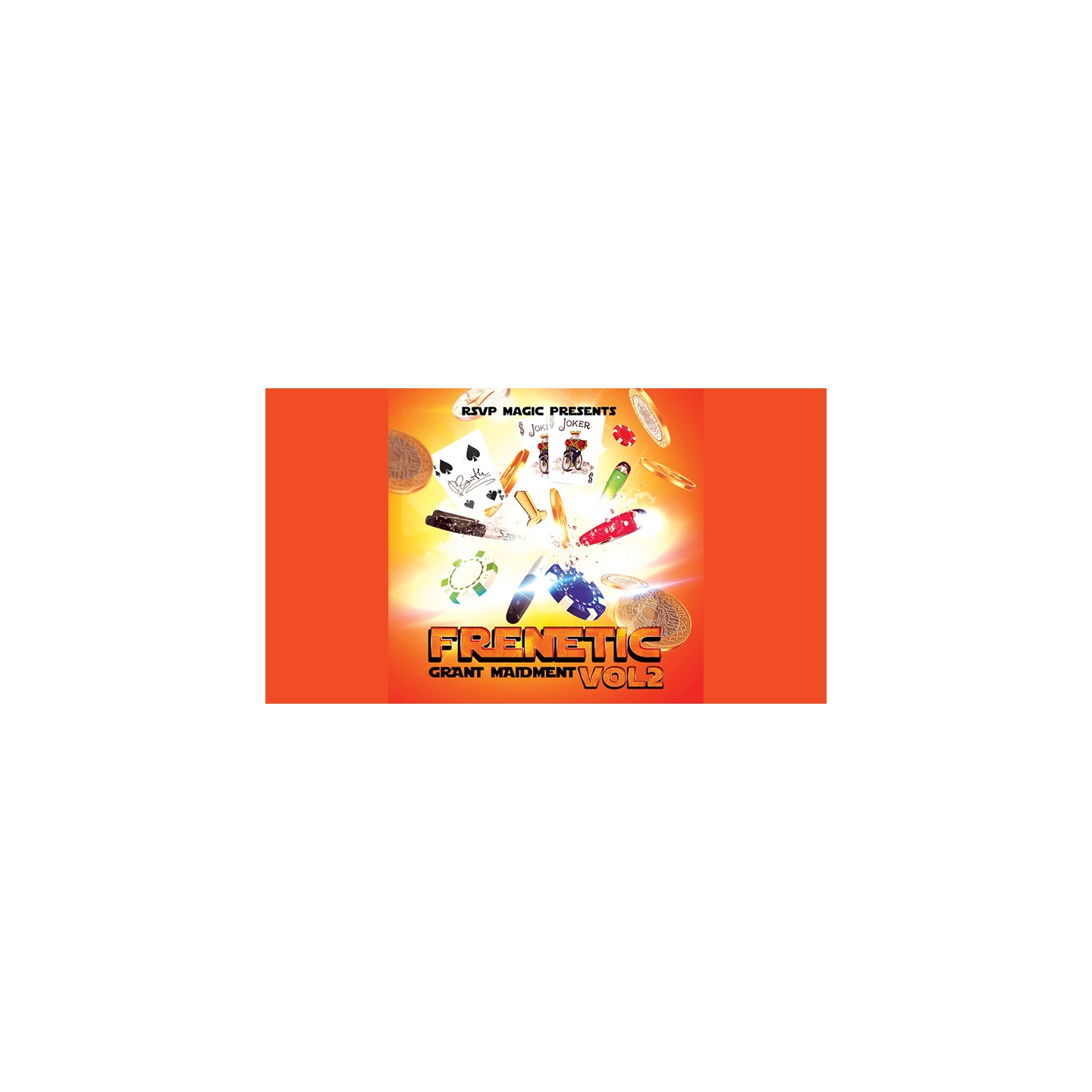 Frenetic Vol 2 by Grant Maidment and RSVP Magic - DVD