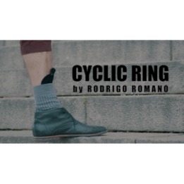 CYCLIC RING (Black Gimmick and Online Instructions) by Rodrigo Romano