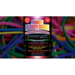 Joe Rindfleisch's SIZE 16 Rainbow Rubber Bands (Combo Pack)