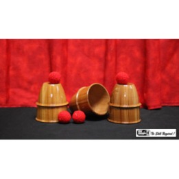 Cups and Balls (Wooden) by Mr. Magic