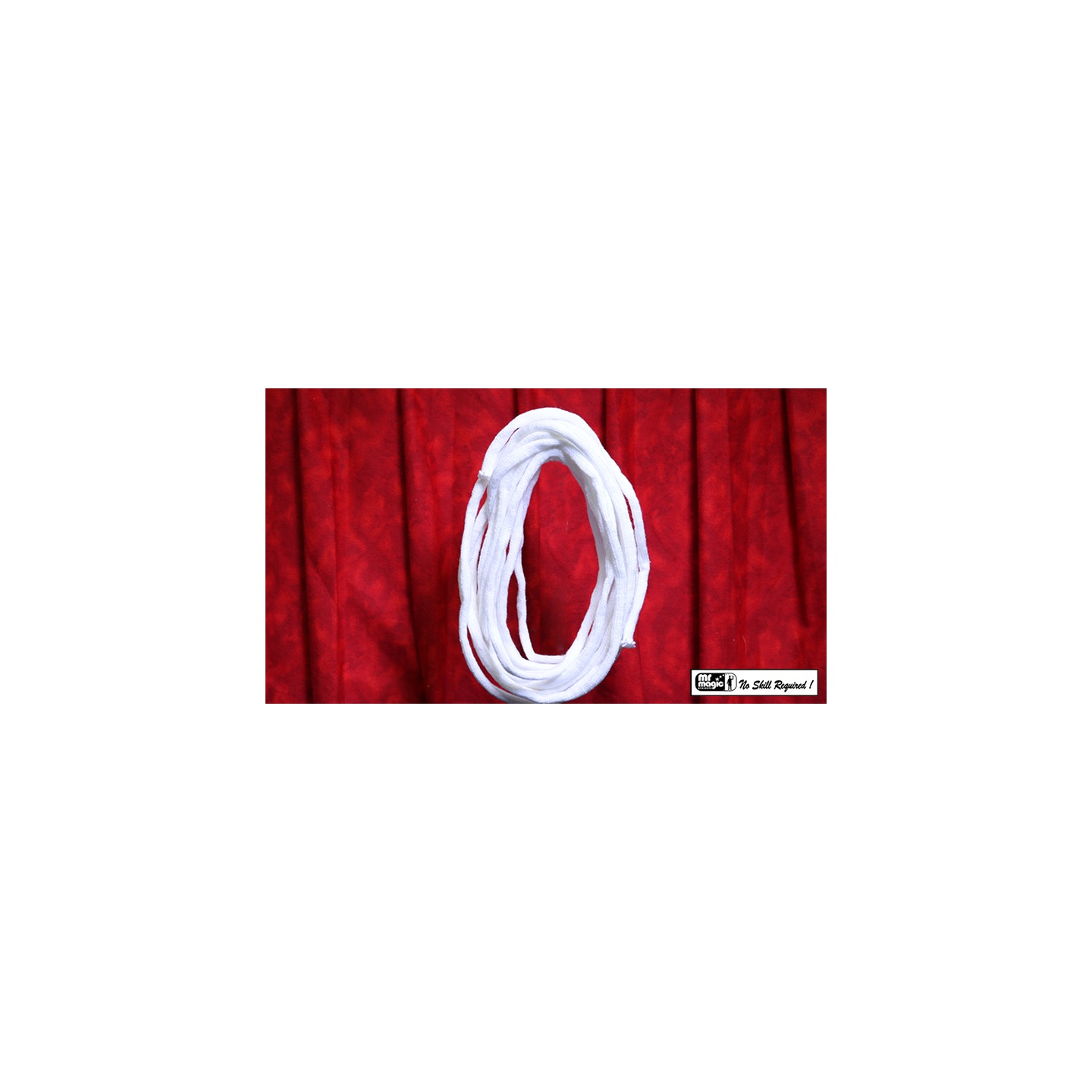 SUPER SOFT WOOL ROPE NO CORE 25 ft. (Extra-White) by Mr. Magic