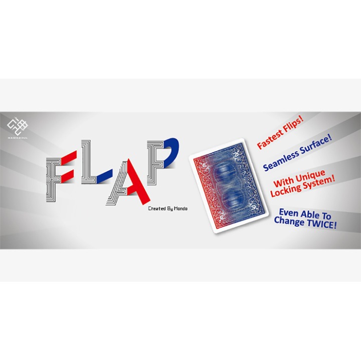 Modern Flap Card (Ace of Spades to 8 of Spades) by Hondo