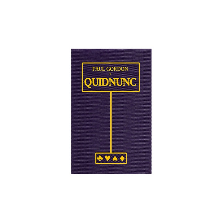 Quidnunc by Paul Gordon - Book