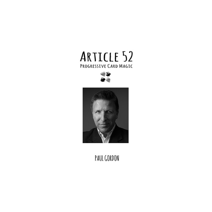 Article 52 by Paul Gordon - Book
