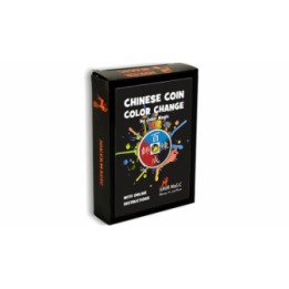 Chinese Coin Color Change (Gimmicks and Online Instructions) by Joker Magic