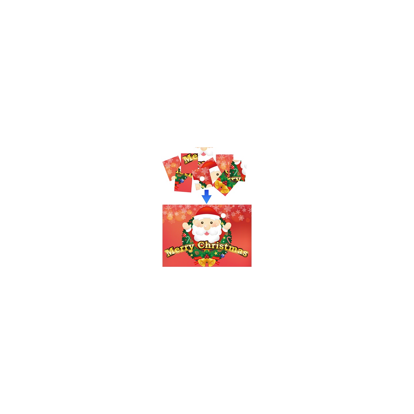 Christmas Puzzle by Tejinaya Magic