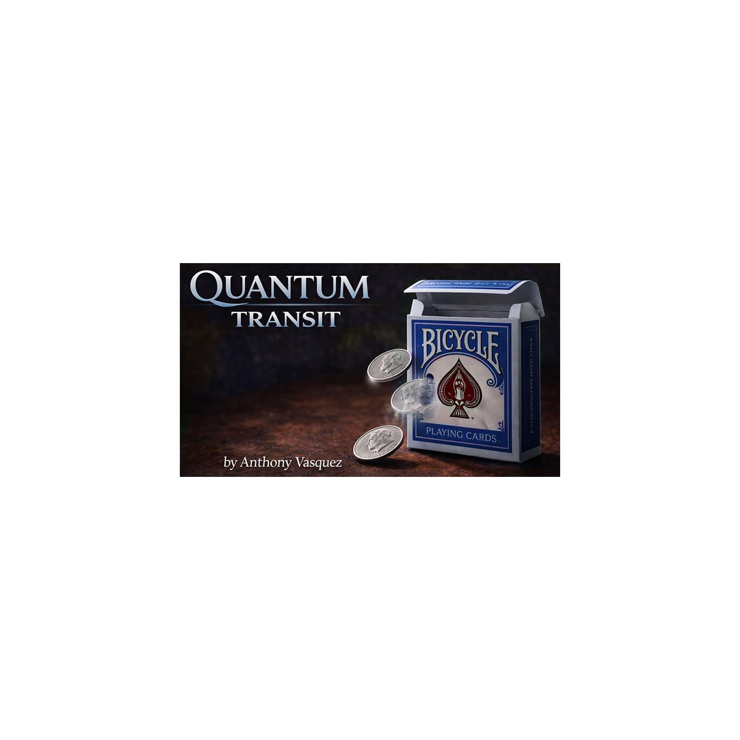 Quantum Transit (Blue) by Anthony Vasquez