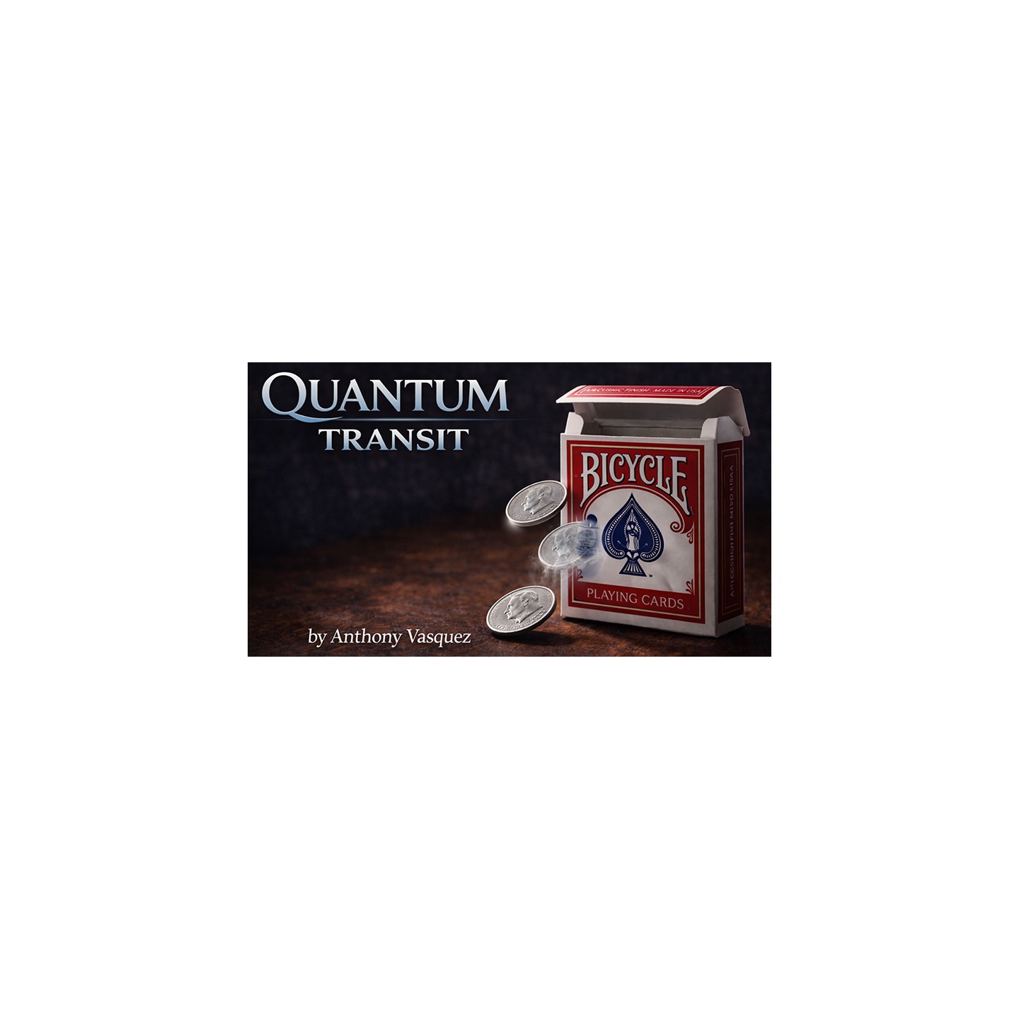 Quantum Transit (Red) by Anthony Vasquez