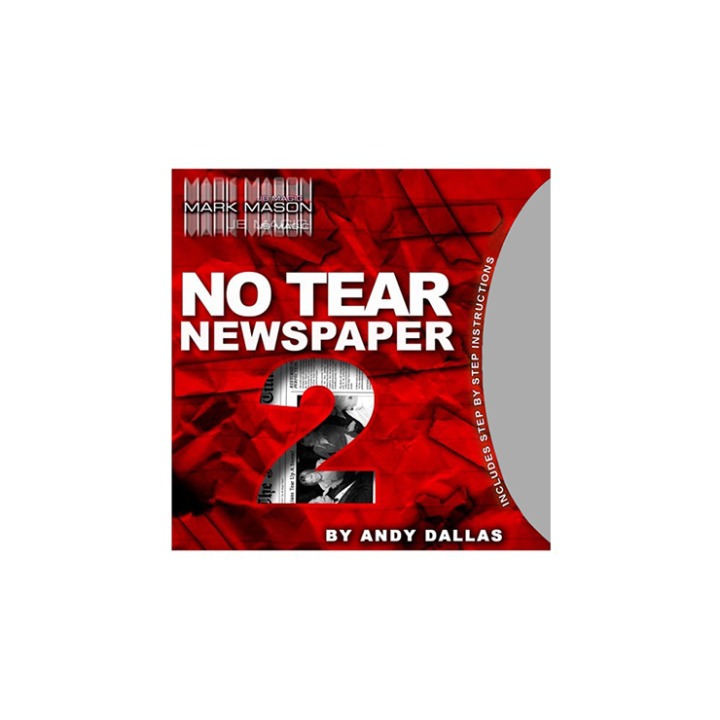 No Tear Newspaper 2 (Gimmick and Online Instructions) by Andy Dallas