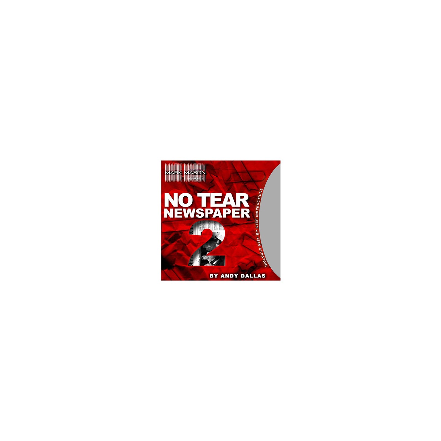 No Tear Newspaper 2 (Gimmick and Online Instructions) by Andy Dallas