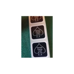 BLACK New Deck Stickers (100 SEALS)