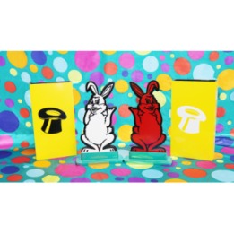 Hippity Hop Rabbits 12" by Mr. Magic