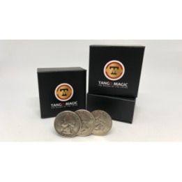 Triple TUC Quarter (D0182) Gimmicks and Online Instructions by Tango