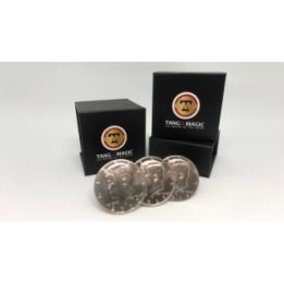 Triple TUC Half Dollar (D0183) Gimmicks and Online Instructions by Tango