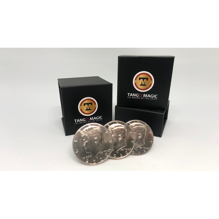 Triple TUC Half Dollar (D0183) Gimmicks and Online Instructions by Tango