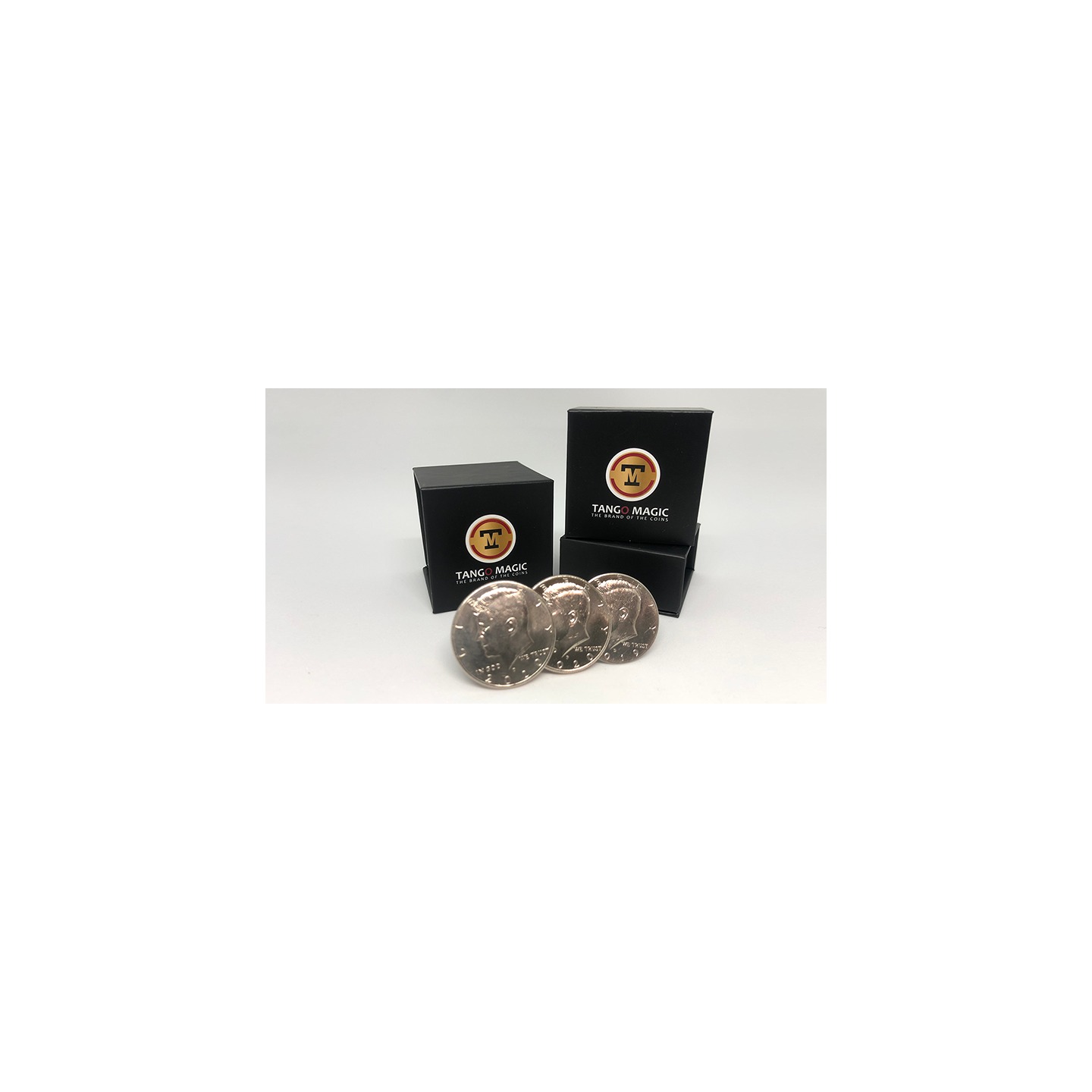 Triple TUC Half Dollar (D0183) Gimmicks and Online Instructions by Tango